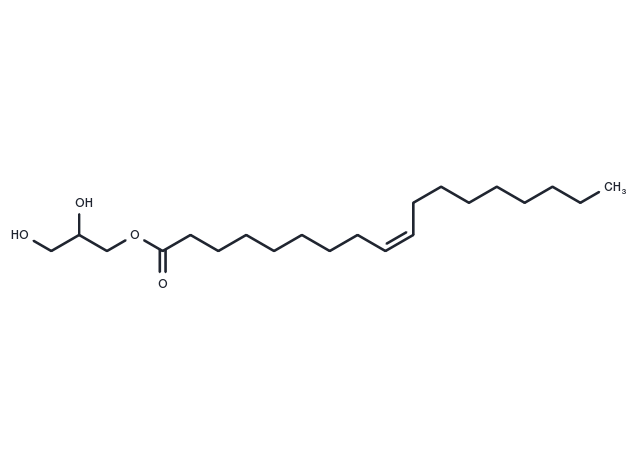 Monoolein Chemical Structure