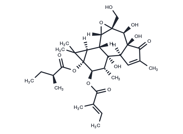 Tigilanol tiglate Chemical Structure
