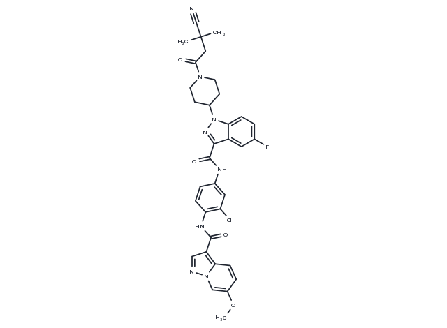 TargetMol Chemical Structure Src Inhibitor 3