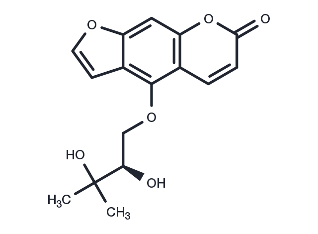 TargetMol Chemical Structure Oxypeucedanin hydrate
