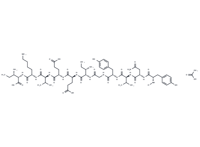 TargetMol Chemical Structure pep2-EVKI acetate(1315378-67-6 free base)
