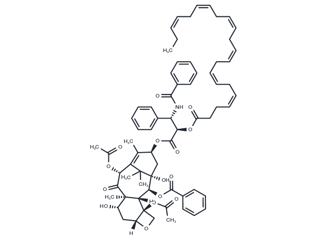 DHA-paclitaxel Chemical Structure