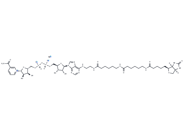 6-Biotin-17-NAD+ sodium Chemical Structure