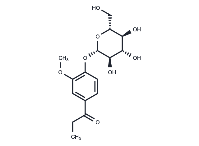 Baihuaqianhuoside Chemical Structure