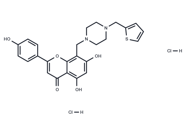 TargetMol Chemical Structure PARP1-IN-5 dihydrochloride 
