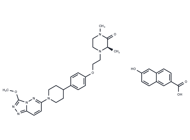TargetMol Chemical Structure AZD5153 6-Hydroxy-2-naphthoic acid
