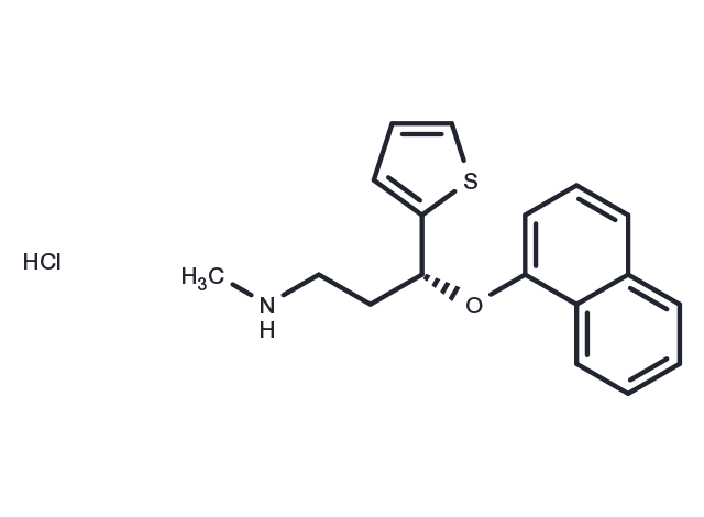 (R)-Duloxetine Hydrochloride Chemical Structure