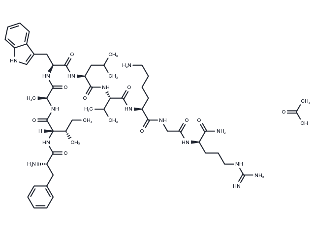 TargetMol Chemical Structure GLP-1(28-36)amide acetate