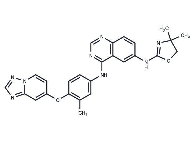 TargetMol Chemical Structure Tucatinib