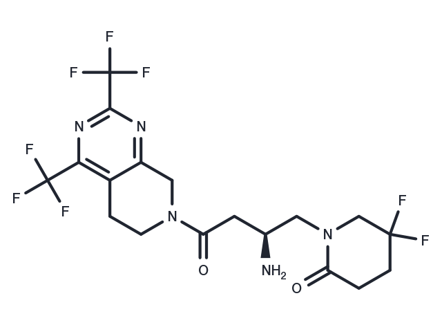 TargetMol Chemical Structure Gemigliptin
