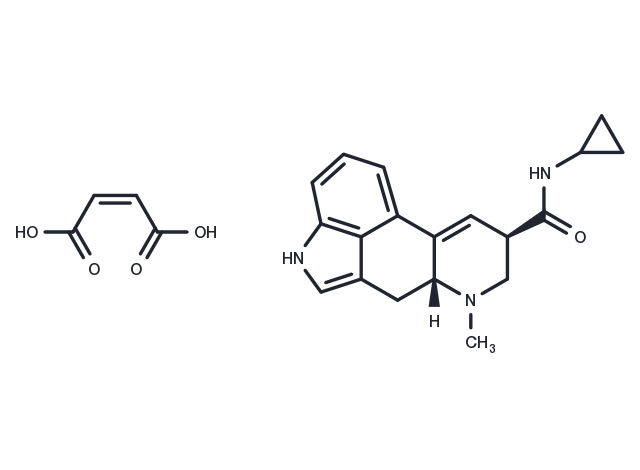 Lysergamide, N-cyclopropyl-, maleate Chemical Structure