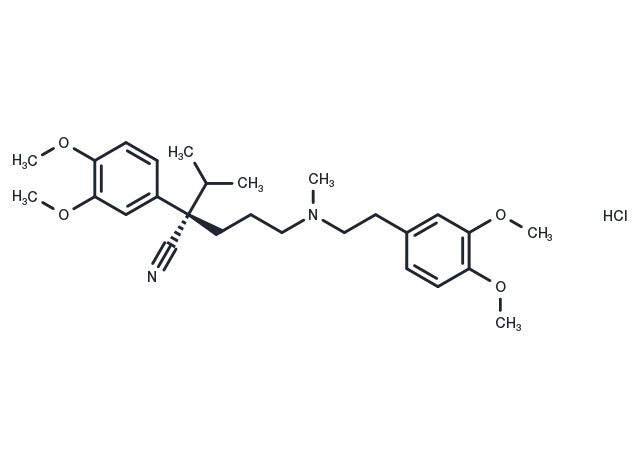 TargetMol Chemical Structure (S)-Verapamil hydrochloride