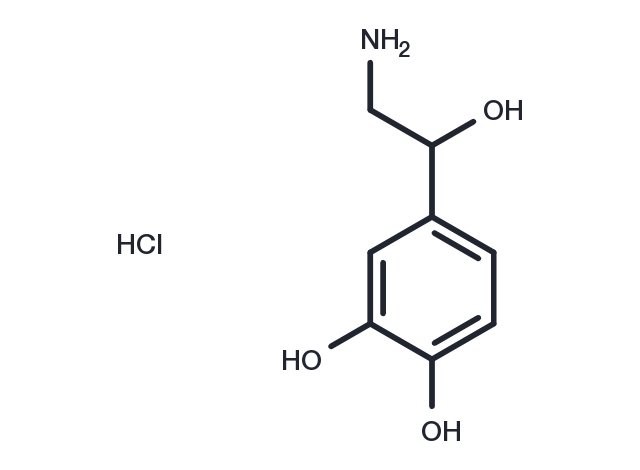 TargetMol Chemical Structure DL-Norepinephrine hydrochloride
