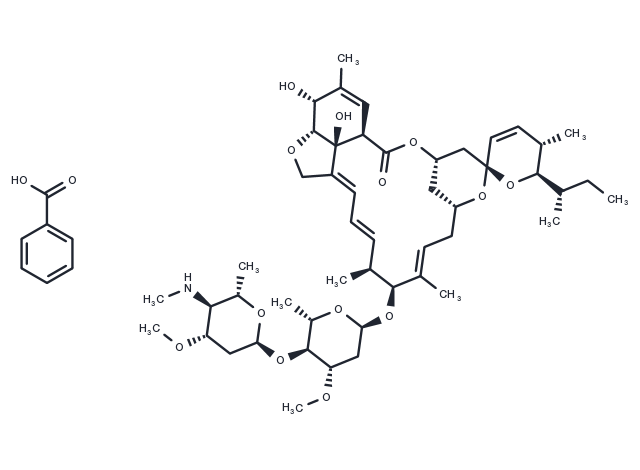 TargetMol Chemical Structure Emamectin Benzoate