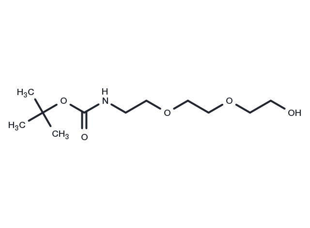TargetMol Chemical Structure Boc-NH-PEG3