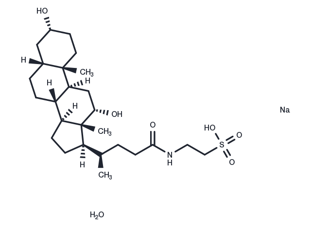 TargetMol Chemical Structure Taurodeoxycholic acid sodium hydrate