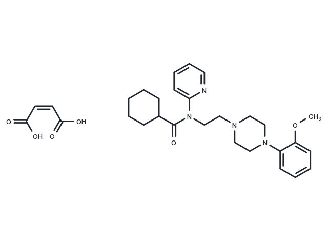 TargetMol Chemical Structure WAY-100635 Monomaleate
