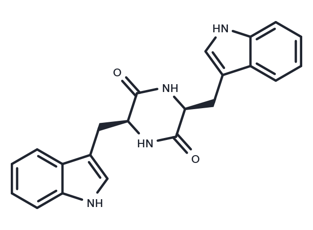 TargetMol Chemical Structure Cyclo-L-Trp-L-Trp