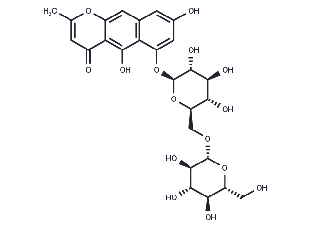 TargetMol Chemical Structure Nor-rubrofusarin gentiobioside