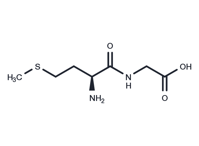 L-Methionylglycine Chemical Structure