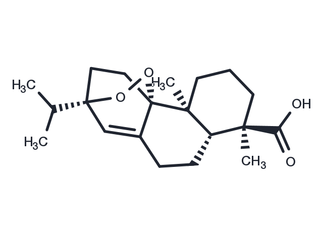 TargetMol Chemical Structure 9,13-Epidioxy-8(14)-abieten-18-oic acid