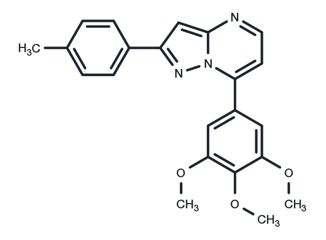TargetMol Chemical Structure Tubulin inhibitor 24