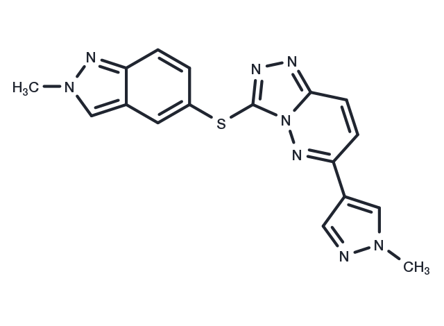 TargetMol Chemical Structure c-Met inhibitor 1