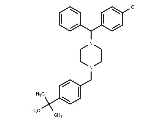 Buclizine Chemical Structure