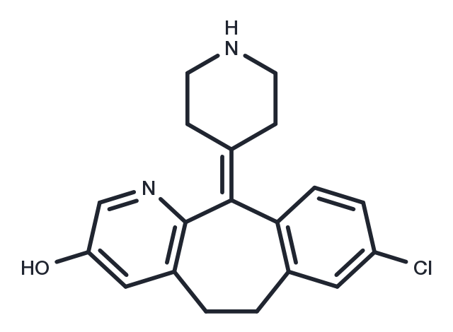 3-hydroxy Desloratidine Chemical Structure