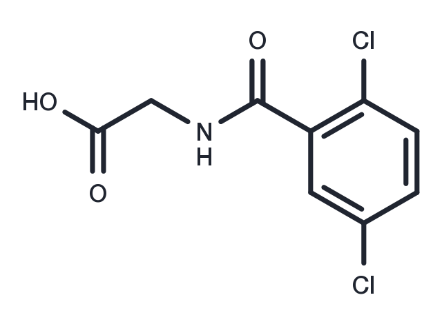 2-(2,5-Dichlorobenzamido)acetic acid Chemical Structure