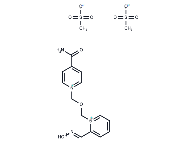 Asoxime dimethanesulfonate Chemical Structure