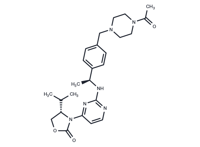 TargetMol Chemical Structure Mutant IDH1 inhibitor