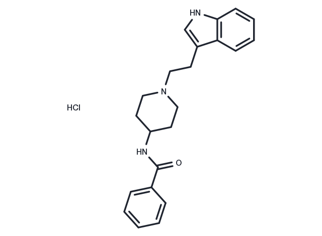 Indoramin hydrochloride Chemical Structure