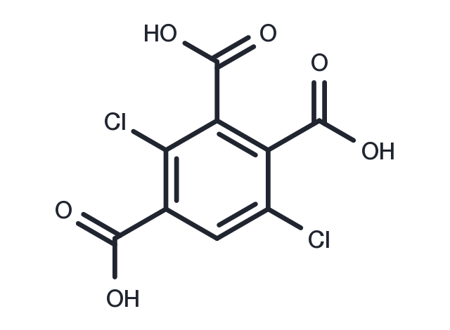 3,6-Dichlorotrimellitic acid Chemical Structure