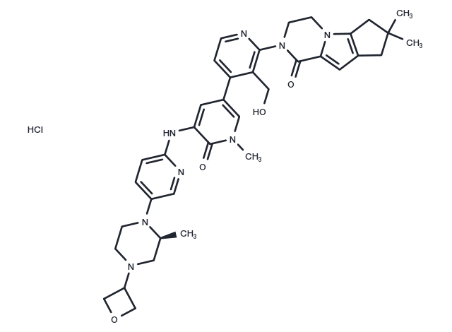 Fenebrutinib HCl Chemical Structure