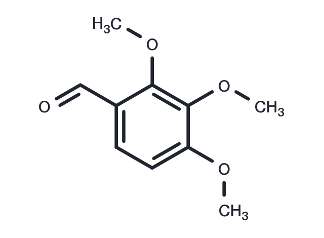 2,3,4-Trimethoxybenzaldehyde Chemical Structure