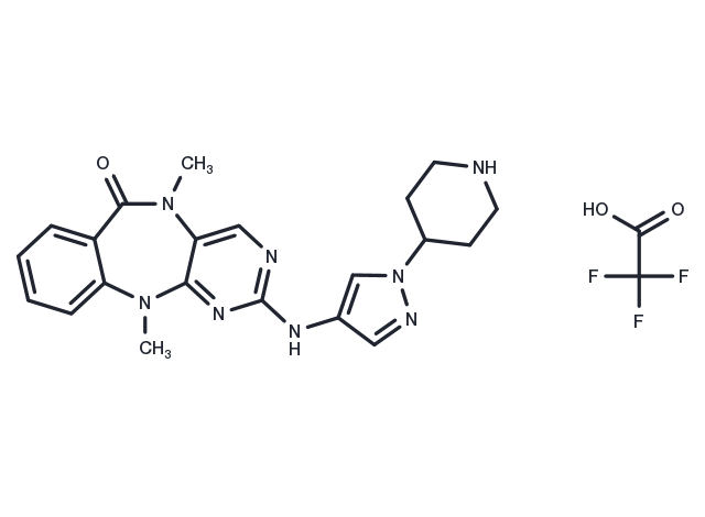 TargetMol Chemical Structure XMD-17-51 Trifluoroacetate