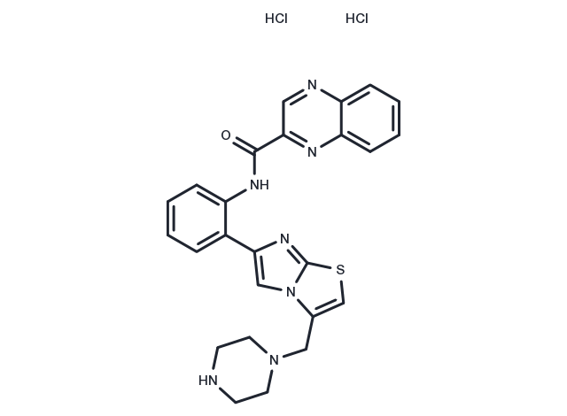 TargetMol Chemical Structure SRT 1720 dihydrochloride[925434-55-5(free base)]