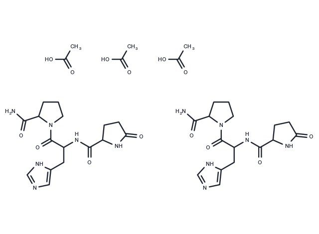 Protirelin Acetate Chemical Structure