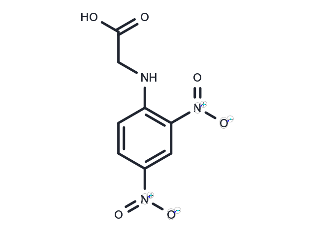 Glycine, N-(2,4-dinitrophenyl)- Chemical Structure