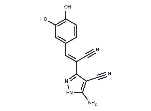 Tyrphostin AG 568 Chemical Structure