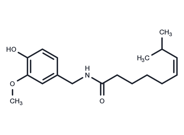 TargetMol Chemical Structure (Z)-Capsaicin