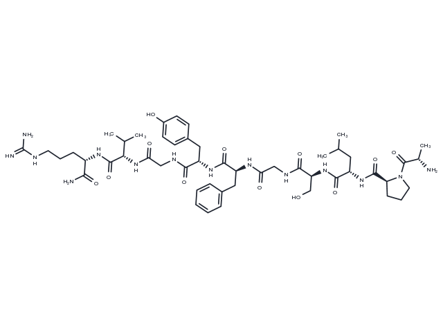 Locustatachykinin II Chemical Structure