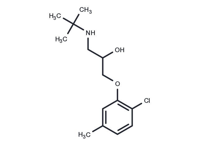 Bupranolol Chemical Structure