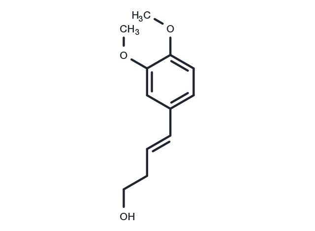 TargetMol Chemical Structure 4-(3,4-Dimethoxyphenyl)-3-buten-1-ol