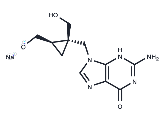 Eprociclovir Na Chemical Structure
