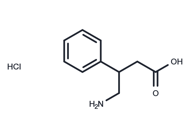 TargetMol Chemical Structure Phenibut (hydrochloride)