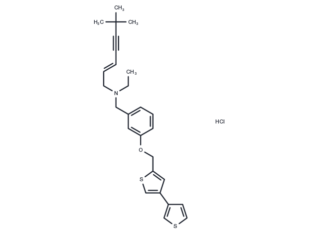 TargetMol Chemical Structure NB-598 hydrochloride