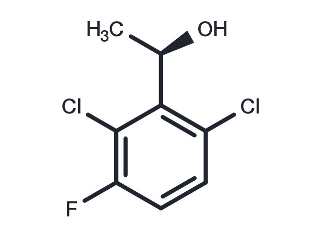 (R)-1-(2,6-Dichloro-3-fluorophenyl)ethanol Chemical Structure