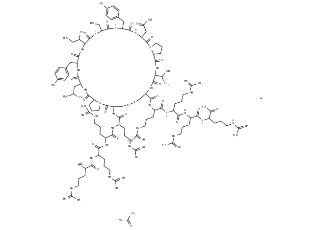 TargetMol Chemical Structure KRPEP-2D acetate